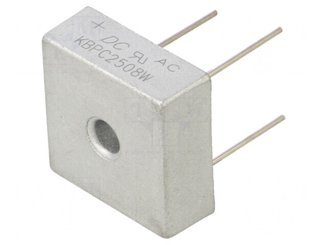 Punte Redresoare Monofazată 800V 25A THT