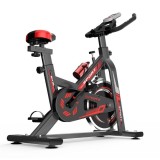 Bicicletă Spinning Fitness Profesională, Volantă 7 kg, Rezistență Reglabilă,