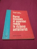 Cumpara ieftin EFORTUL ECONOMIC AL POPORULUI ROMON IN RAZBOIUL ANTIHITLERIST DE VASILE ANESCU