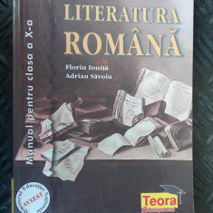 LIMBA SI LITERATURA ROMANA CLASA A X A - IONITA , SAVOIU , EDITURA TEORA