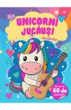 Unicorni jucausi. Sa coloram. Mai mult de 60 de autocolante