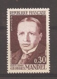 Franta 1964 - 20 de ani de la moartea lui Georges Mandel, MNH, Nestampilat