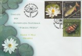 2008 Romania, FDC Rezervatia Paraul Petea - Baile 1 Mai Oradea LP 1822, prima zi, Romania de la 1950, Protectia mediului