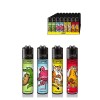 Bricheta Clipper FAT ANIMALS, Reincarcabila, Piatra Inlocuibila, Functie Inclinare Flacara