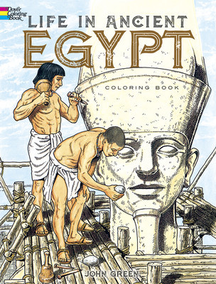 Life in Ancient Egypt Coloring Book foto