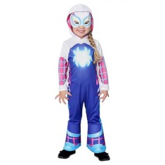 Costum de carnaval reflectorizant - Ghost Spider foto