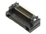 Conector PCB-PCB mamă 40 pini 0,8mm FX18 aurit SMT H: 9,5mm