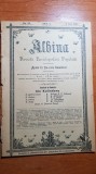 Revista albina 2 iunie 1902-art. despre albinarit si vizita regelui carol 1