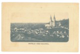 5590 - Lipova MARIA RADNA, Arad, Monastery, Romania - old postcard EMBOSSED - used