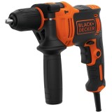 Masina de gaurit Black+Decker BEH710K cu percutie mecanica 710W