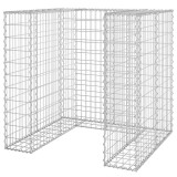 Cumpara ieftin Perete gabion pentru pubela, 110x100x110 cm, otel galvanizat