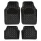 Covorase Auto Universale, model Diamond, culoare Crom Negru