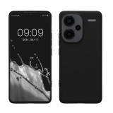 Husa Kwmobile pentru Xiaomi Redmi Note 13 Pro Plus 5G, Negru, Silicon, KWM000020KI001C, Carcasa
