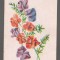 CPIB 20850 CARTE POSTALA, FELICITARE - FLORI, MINDEN JOG FENNTARTVA