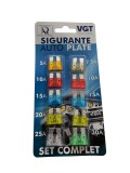 Cumpara ieftin Siguranțe auto plate, set 10 buc.