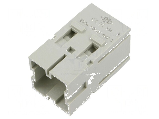 Conector HDC inserturi contact tată MIXO PIN 1 200A 600V