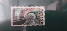 Danemarca-tranport,locomotive ,trenuri-serie completa nestampilat MNH-(T2) foto