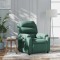 vidaXL Fotoliu rabatabil, verde &icirc;nchis, material textil 373468
