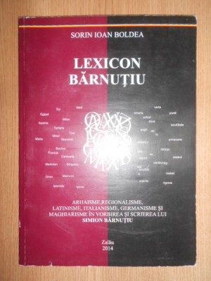 Sorin Ioan Boldea - Lexicon Barnutiu foto