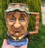 HALBA VINTAGE DE COLECTIE DIN CERAMICA, CAPIDOMONTE, ANII&#039;70