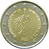 Finlanda moneda comemorativa 2 euro 2022 - Schimbarea climatica - UNC