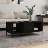 Gossi masuta de cafea, negru, 102x50x40 cm, lemn compozit