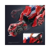 Masina-motocicleta 2 in 1 pentru copii eMazing, versiune roșie