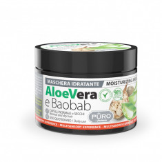 Masca de par cu aloe si ulei de baobab, 250ml, Puro by Forhans