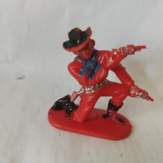 bnk jc Figurine de plastic - Jean Hoeffler - cowboy cu pistoale