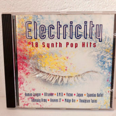 Electricity - 18 Synth Pop Hits- Various – CD muzica Electronic, Rock, Pop