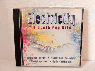 Electricity - 18 Synth Pop Hits- Various &amp;ndash; CD muzica Electronic, Rock, Pop foto