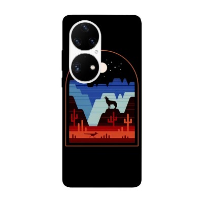Husa compatibila cu Huawei Nova Y70 model Moon howler, Silicon, TPU, Viceversa foto