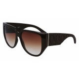Ochelari de Soare Damă Salvatore Ferragamo SF1088SE-208 &oslash; 57 mm, Plastic, Bej
