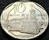 Moneda 10 CENTAVOS - CUBA, anul 2008 *cod 1780 B = ERORI : exfoliere + curgere, America Centrala si de Sud