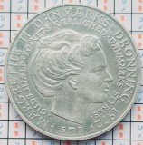 Danemarca 10 Kroner 1972 argint - Throne Accession - km 858 - A030