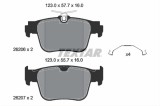 Set placute frana TEXTAR 2620601