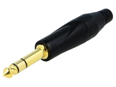 Conector Jack 6.3mm Stereo drept foto