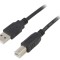 Cablu USB 2.0 A-B 5m negru