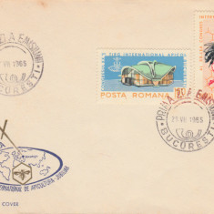 1965 Romania - FDC Al XX-lea Congres de Apicultura, LP 610