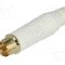 Conector RCA, tata, AMPHENOL - ACPR-WHT