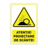 Indicator de avertizare &bdquo;Atenție! Proiectare de sc&acirc;ntei&rdquo;