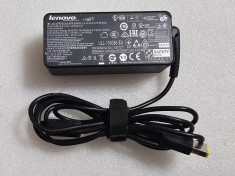 Incarcator laptop Lenovo, 20V, 2,25A, 45W, ADLX45DLC3A mufa USB - poze reale foto