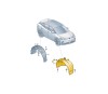 Carenaj roata Volkswagen Id.4, 12.2020-2023, montare fata, dreapta, (HDPE), RapidAuto, Rapid