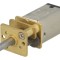 Motor DC POLOLU cu transmisie HPCB 6V 1,5A Ax: crestătură D