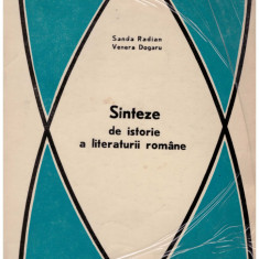 Sanda Radian, Venera Dogaru - Sinteze de istorie a literaturii romane - 130931