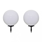 vidaXL Lămpi de exterior pentru alee LED 2 buc. 50 cm, cu țăruș de sol