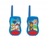 Set Walkie Talkie cu raza de actiune 120 m, Paw Patrol, Lexibook