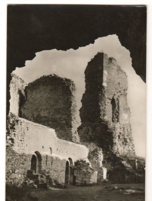 CPI B14234 CARTE POSTALA - TARGU NEAMT. RUINELE CETATII NEAMTULUI foto