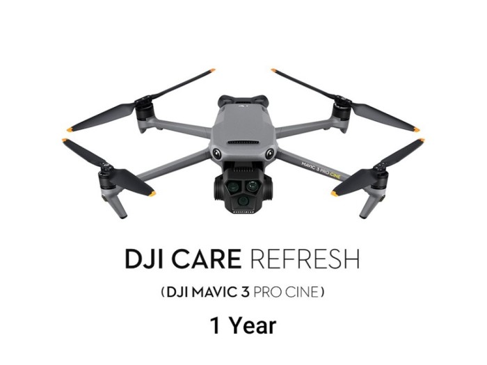 Licenta electronica DJI Mavic 3Pro Cine, 1YCare Refresh