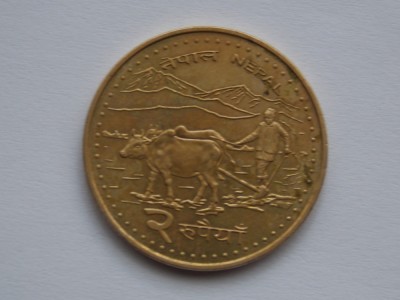 2 RUPEES 2006 NEPAL foto